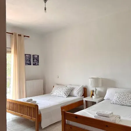 Dimitra House Entire Apartment With Balcony And View Pherrai Exterior photo